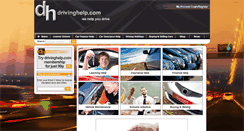 Desktop Screenshot of drivinghelp.com
