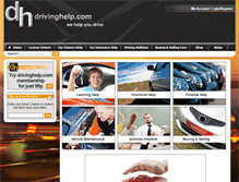 Tablet Screenshot of drivinghelp.com